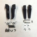 Hongk- Black Front Rear Foot Pegs Footrest Kit Compatible With Suzuki Gsxr 600 750 2000-201 1000 2000-2011 B01c0suiry
