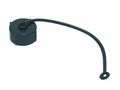 Valterra Products Inc T1020-1dvp 0 75 Black Carded Hose Cap With Strap 