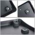 Ch1068134 Factory Style Front License Plate Mounting Bracket Compatible With Dodge Durango 11-13 Matte Black