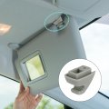 X Autohaux Gray Car Plastic Sun Visor Hook Clip Bracket Retainer 15882854 For Chevy Silverado 1500 Tahoe Gmc Sierra Yukon