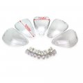 Httmt 5 Clear Roof Clearance Running Light Cab Marker Lens Cover Compatible With Ford Pickup Truck