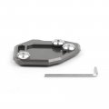 Side Stand Kickstand Plate Pad For B-m-w F800gs F800 Gs 2008-2015 Gray 