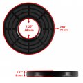 Caltric Front Differential Seal Kit Compatible With Polaris General 1000 Deluxe Premium 2020-2022