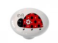 Gotham Decor Happy Ladybug Ceramic Drawer Knob 