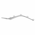 Ma1215105 Front Grill Trim Moulding Lower Grille Compatible With Mazda 3 2014-2016 Passenger Right Side Polished Chrome