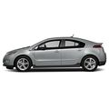 Finished End Body Side Molding For Chevrolet Volt Red Jewel Wa301n Gaq 4 Piece Set Abs Material 
