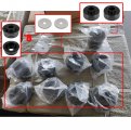 Def Kf04050bk Polyurethane Body Mount Bushing Kit Replacement For F250 F350 2wd 4wd 1999-2018 Black