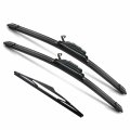 Windshield Wiper Blades For Kia Sportage 2011 To 2016 And Hyundai Elantra 2009 2010 Hatchback J Hook 24 In 18 12 Set Of 3 