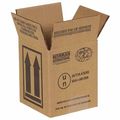 Aviditi Hazco1q Single-wall Corrugated Haz Mat Box 1 Qt Can 4-7 16 Length X Width 5 Height Kraft Bundle Of 25 