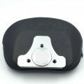 Httmt- Motorcycle Black Skull Frame Sissy Bar Backrest Pad Mount Kit W Flat Plate Compatible With 2009-2017 H-d Touring