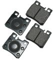 Eur495 Euro Ultr Ceramic Disc Brake Pad Kit Grey 