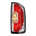 Auto Dynasty Tail Lights Assembly Rear Lamps For 2015-2022 Gmc Canyon Passenger Right Side Chrome Housing Red Clear Lens 