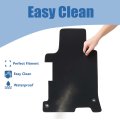 Floor Mats For Mercedes Benz W209 Clk Class 2003 2009 4 Piece Set Black Velour And Plastic Interior Carpets Front Rear Row