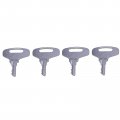 Fridayparts 4pcs Ignition Keys 55240 66711-55140 For Kubota B20 B5100 B6100 B7100 B7200 B8200 B9200