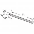 Prime-line Mp2055 Sliding Door Binder Posts With Screws Steel 2 Sets