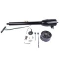 Geluoxi Black 28 Gm Tilt Manual Style Floor Shift Steering Column With Key Adapter 
