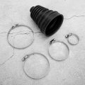 Cv Boot Cover Dust Duokon Kit Precision Manufacturing Rubber Universal Silicone Axle Car Accessories Black