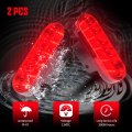 Cpowace 2pcs Led Tail Lights For 2016-2023 Can-am Defender Defender Max Hd5 Hd8 Hd10 Accessories Utv Smoked Black Parking Brake