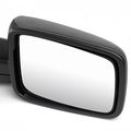 Right Side Black Manual Telescoping Mirror For Dodge Ram