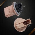 Hercoo Turn Signal Lights Socket Headlight Park Light Lamp Sockets Holder Compatible With Ford Focus Freestyle Escape Fusion