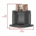 Caltric Rotary Ignition Switch Compatible With John Deere D125 D130 D140 D150 D155 D160 D170 E100 E110 E120 E130 E140 E150 E160
