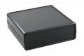 Box2-p14-bk Black Plastic Enclosure For Size1 And Size2 Pcbs Ip Rated Handheld Electronic Instrument Case With Textured Finish 