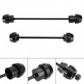 Topteng Front Rear Axle Fork Wheel Slider Cnc Kit Black Fit For Yamaha Yzf-r7 Yzfr7 2021-2023