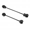 Topteng Front Rear Axle Fork Wheel Slider Cnc Kit Black Fit For Yamaha Yzf-r7 Yzfr7 2021-2023