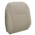 Secos Tan Front Driver Side Top Lean Back Microfiber Leather Seat Cover Replacement For Toyota Highlander 2008 2009 2010 2011 