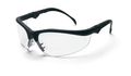 Klondike Magnifiera Safety Glasses With Black Frame And Clear 1 Diopter Lens 