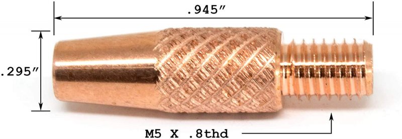 30-pk Mig Welding Contact Tips 199-730 023 025 199730 For Miller Welder Gun Spoolmate 100 3035 185 And Hobart Spoolgun Dp-3035