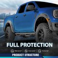 Rear Left Fender Flare Wheel Molding Trim For Jeep Cherokee 2019 2021 Black Polypropylene Part Number 68316003ad 68316007ab Not