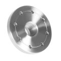 Marddpair 3 Inch Lathe Faceplate Steel Wood Face Plate For 1inch X 8 Tpi Spindle Without Screwchuck 