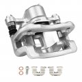 Ocpty Rear Left 19b3413a Brake Calipers Set Silver 1 Pc Compatible With Hyundai For Sonata 2008-2010
