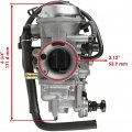 Jik Carburetor For Honda Foreman 500 Trx500fe Trx500fm 16100-hp0-a01 16100-hp0-a02 16100-hp0-a03