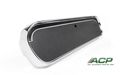 Fm-bg008c Glove Box Door For 1965 Ford Mustang Gt Black Textured Finish With Chrome Accent Direct Fit Replacement Interior 