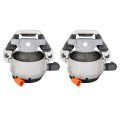 Left And Right Engine Mounts Mounting Kit Replacement For A6 A7 Quattro 3 0l V6 2012-2018 4g0199381h