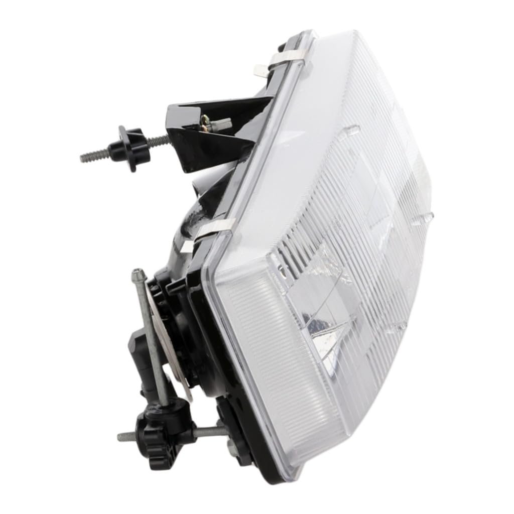 Headlight Assembly Passenger Side For Gmc Safari 1990 To 2005 Composite With Bulbs Replacement 16524092 Pfm