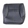 Secosautoparts Passenger Side Bottom Top Lean Back Replacement Leather Seat Cover Black Compatible With Dodge Ram 1500 2500