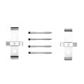 Disc Brake Hardware Set For Land Rover Range And Sport 2006 2007 2008 2009 Front Axle Alx-pau-df-340-72009-cla1 