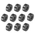 10 Pcs Aluminum Spacer 3 8 Bore X 1 Od Length Black Round Unthreaded Standoff Bushing Plain Finish Metal Spacers 