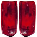 90 91 92 93 94 95 96 Ford F150 F250 F350 Taillight Taillamp Pair Set 90-96 Bronco 97-98 Driver And Passenger 
