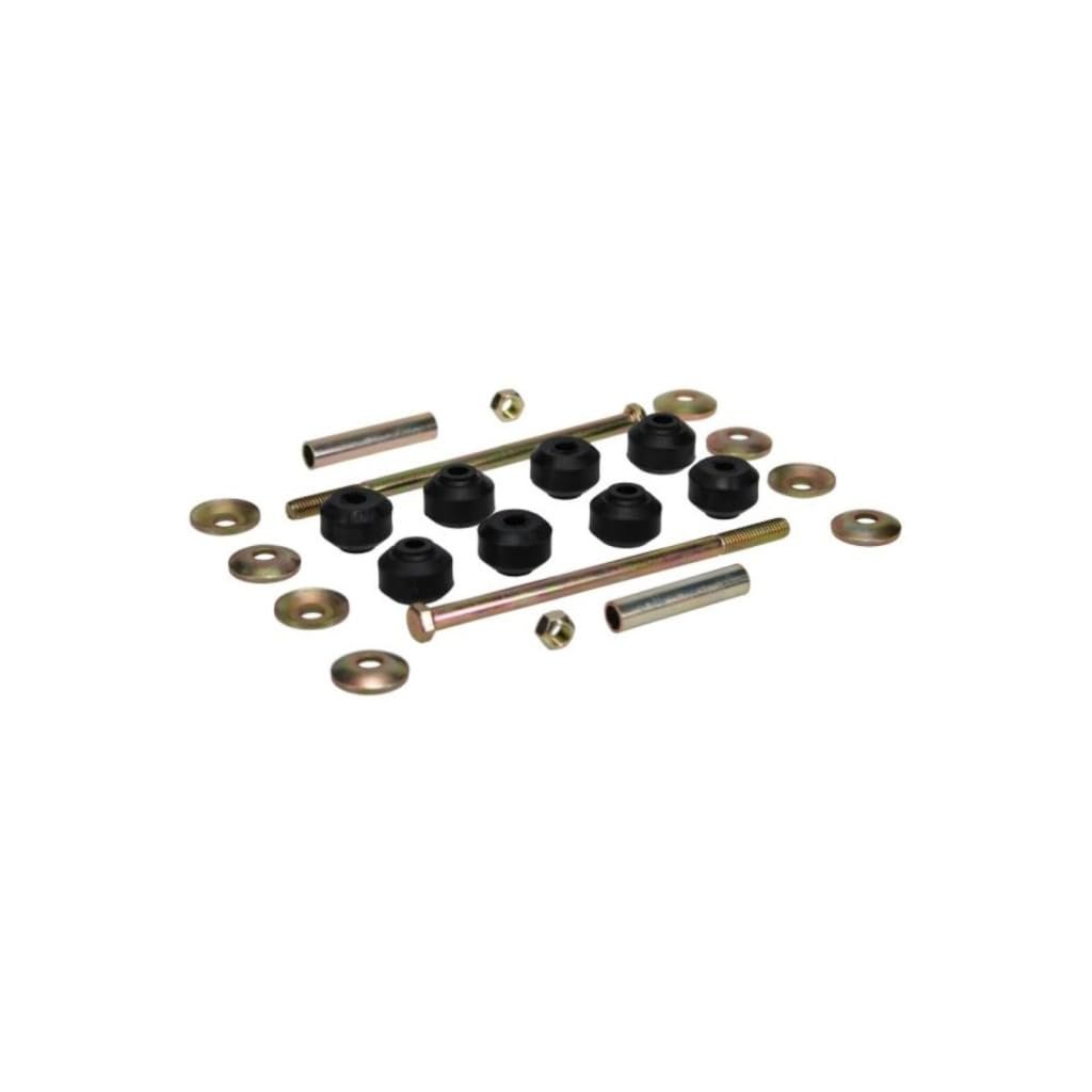 Front Suspension Stabilizer Bar Link Set For Gmc Yukon 2000 Thermoplastic With Blue Bushing Threaded And Bolt Head Ends Part