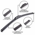 Cartman 24 Inch 16 All-season Windshield Wiper Blades Automotive Replacement For Front Set Of 2