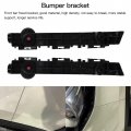 2pcs 5211504070 Left Right Bumper Brackets Pickup Front Replacement For 2021 Toyota Tacoma Nightshade Crew Cab 4-door 3 5l