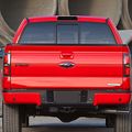 Ford F-150 Lincoln Mark Lt High Mount Dual Row Led 3rd Brake Cargo Light Black Housing Smoke Lens