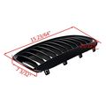 Pair Front Kidney Grille For 2004-2010 Bmw E63 E64 650i 650ci 645ci M6 2-door Matte Black
