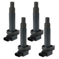4pcs Ignition Coils For Toyota Echo L4 1 5l 2000-2005 Prius 2001-2009 90919-02240 90080-19021 