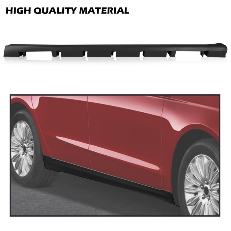 Exterior Rocker Panel Molding Trim Right Passenger Side For Ford Fusion Sedan 4-door 2013-2018 Fo1607106 Ds7z5410176a