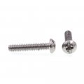 Prime-line Machine Screw Round Head Slotted Phillips Combo 10-24 X 1 In Grade 18-8 Stainless Steel Pack Of 25